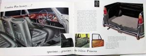 1960 1961 1962 BMC Vanden Plas Princess Saloon & Limo Auto Sales Brochure Orig