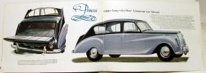 1960 1961 1962 BMC Vanden Plas Princess Saloon & Limo Auto Sales Brochure Orig