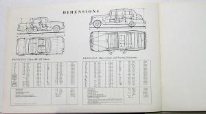 1960 1961 1962 Vanden Plas Princess Saloon & Limo BMC Auto Sales Brochure Orig