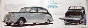 1960 1961 1962 Vanden Plas Princess Limo & Saloon BMC Auto Sales Brochure Orig