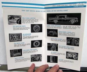 1959 Ford Edsel Corsair Villager Ranger Quick Facts Sales Brochure Original