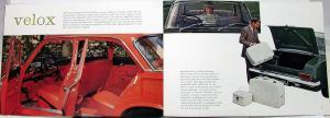 1964 Vauxhall Velox Cresta Auto Sales Brochure Color Oversized England Original