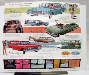 1960 Ford Station Wagon Sales Folder
