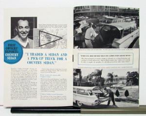 1960 Ford Falcon Wagon Special Report Sales Brochure