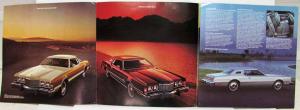 1976 Ford Thunderbird Oversized Sales Folder Canadian Original