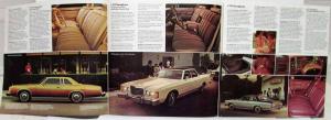 1976 Ford Full Size Cars Sales Folder Custom LTD Landau Wagons - Canadian