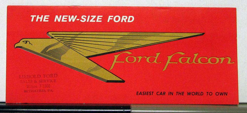 1960 Ford Falcon Sales Brochure