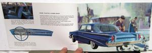 1960 Ford Edsel Ranger Villager New Nifty Thrifty Color Sales Brochure Original