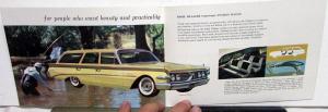 1960 Ford Edsel Ranger Villager New Nifty Thrifty Color Sales Brochure Original