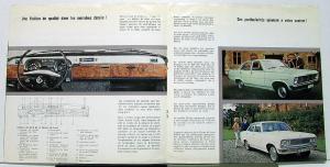 1965 Vauxhall Cresta French Text Color Sales Brochure Original