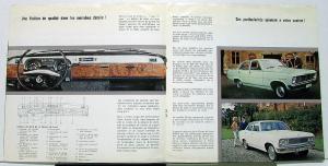 1965 Vauxhall Cresta French Text Color Sales Brochure Original