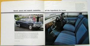 1965 Vauxhall Cresta UK England Market Color Sales Brochure Original