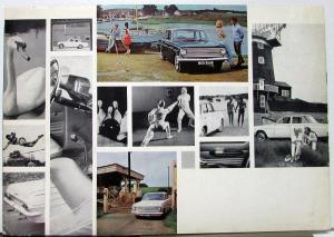 1965 Vauxhall Velox & Cresta UK England Market Color Sales Brochure Original