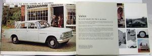 1965 Vauxhall Velox & Cresta UK England Market Color Sales Brochure Original