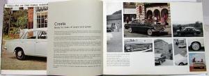 1965 Vauxhall Velox & Cresta UK England Market Color Sales Brochure Original