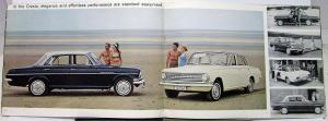 1965 Vauxhall Velox & Cresta UK England Market Color Sales Brochure Original