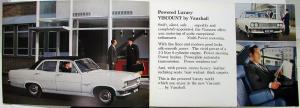 1966 Vauxhall Viscount England Market Right Hand Drive Sales Brochure Original