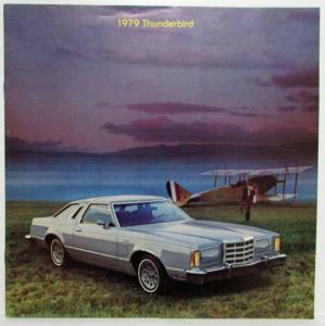 1979 Ford Thunderbird Canadian Sales Brochure Yellow Title on Cover 3/79
