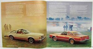 1979 Ford Thunderbird Canadian Sales Brochure Yellow Title on Cover 3/79