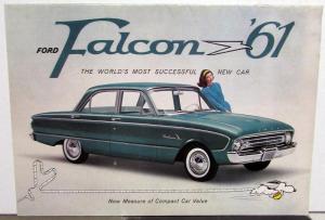 1961 Ford Falcon Sales Brochure with the Peanuts Characters