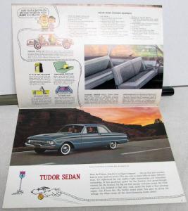 1961 Ford Falcon Sales Brochure with the Peanuts Characters