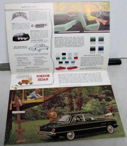 1961 Ford Falcon Sales Brochure with the Peanuts Characters