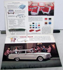 1961 Ford Falcon Sales Brochure with the Peanuts Characters