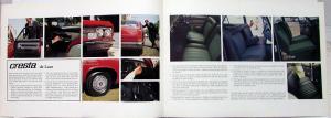 1967 Vauxhall Cresta England Market Right Hand Drive Color Sales Brochure Orig