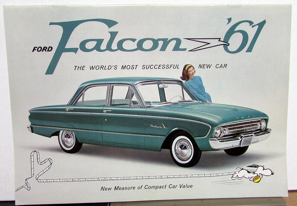 1961 Ford Falcon Sales Brochure Revised 12-60