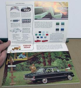 1961 Ford Falcon Sales Brochure Revised 12-60