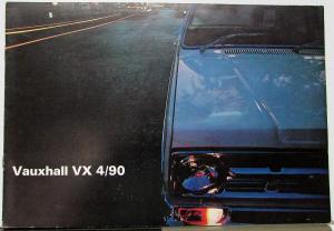 1967 Vauxhall VX 4/90 England Market Right Hand Drive Color Sales Brochure Orig