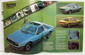 1981 Ford Mustang Sales Brochure - Canadian
