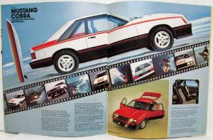 1981 Ford Mustang Sales Brochure - Canadian