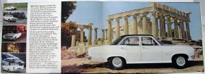 1967 Vauxhall Viscount England Market Right Hand Drive Sales Brochure Original