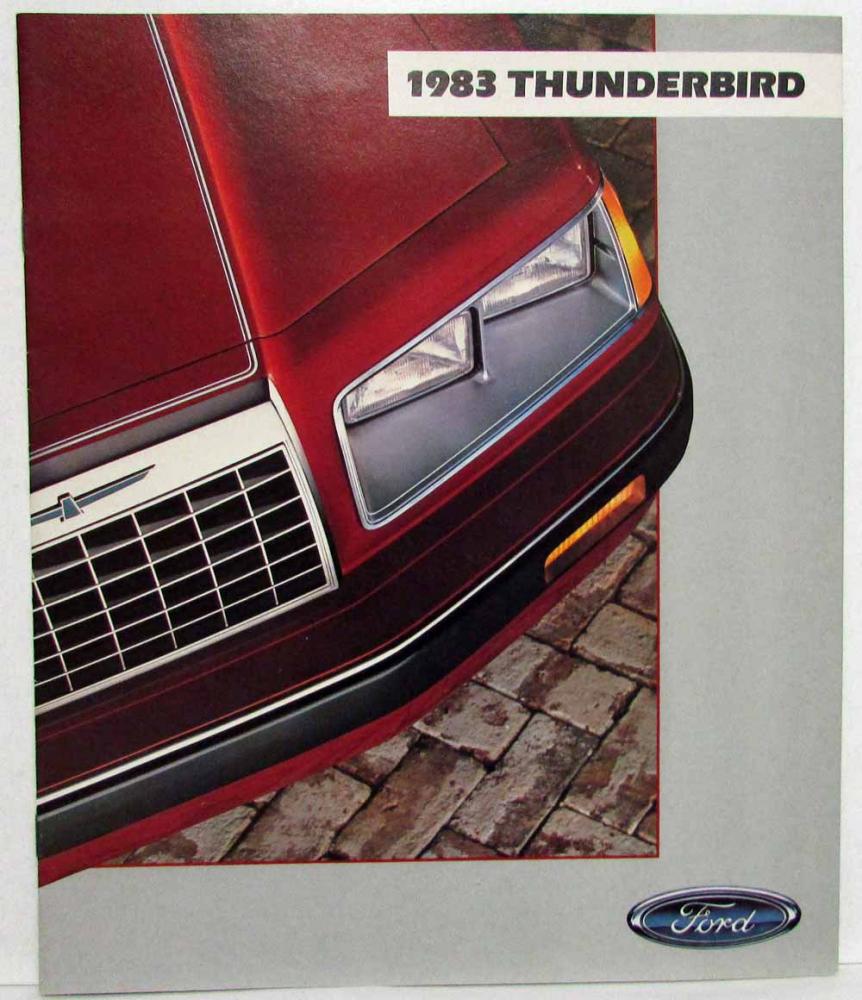 1983 Ford Thunderbird Sales Brochure - Canadian