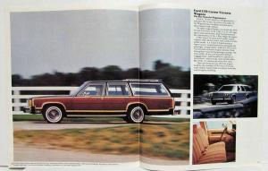 1984 Ford LTD Crown Victoria Sales Brochure - Canadian