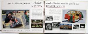 1939 Cadillac LaSalle Prestige Color Original Dealer Sales Brochure Spiral Bound