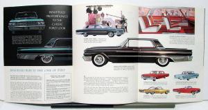 1961 Ford Fairlane 500 Galaxie Wagons Sales Brochure