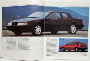 1989 Ford Mercury Lincoln Canada Collection of Cars Sales Brochure - Canadian