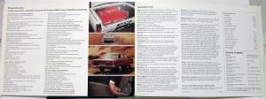 1970 Vauxhall Viscount England Market Right Hand Drive Color Sales Brochure Orig