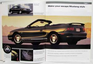 1997 Ford Mustang Sales Brochure - Canadian