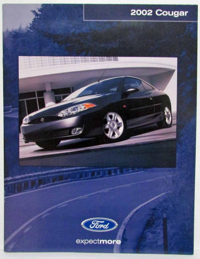 2002 Ford Mercury Cougar Sales Brochure - Canadian