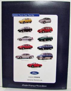 2002 Ford Mercury Cougar Sales Brochure - Canadian