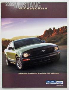 2005 Ford Mustang Accessories Sales Brochure - Canadian