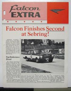 1962 Ford Falcon Finishes Second At Sebring Extra Article