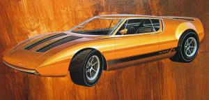 1970 AMC AMX 2 Concept Car Spec Sheet