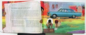 1962 Ford Fairlane 500 Sales Brochure In Swedish Text