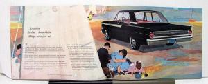 1962 Ford Fairlane 500 Sales Brochure In Swedish Text