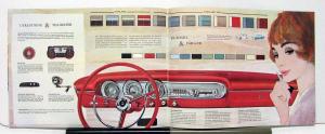 1962 Ford Fairlane 500 Sales Brochure In Swedish Text