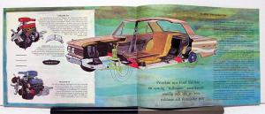 1962 Ford Fairlane 500 Sales Brochure In Swedish Text